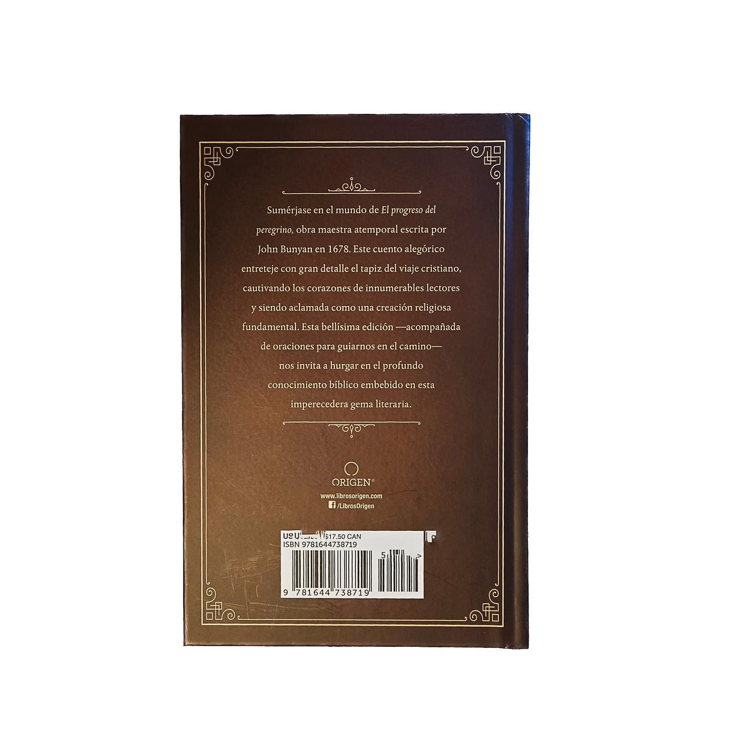 El progreso del peregrino tapa dura marrón