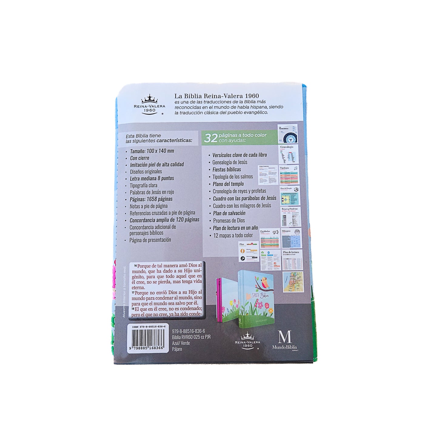 Biblia MB RV60 bolsillo ave