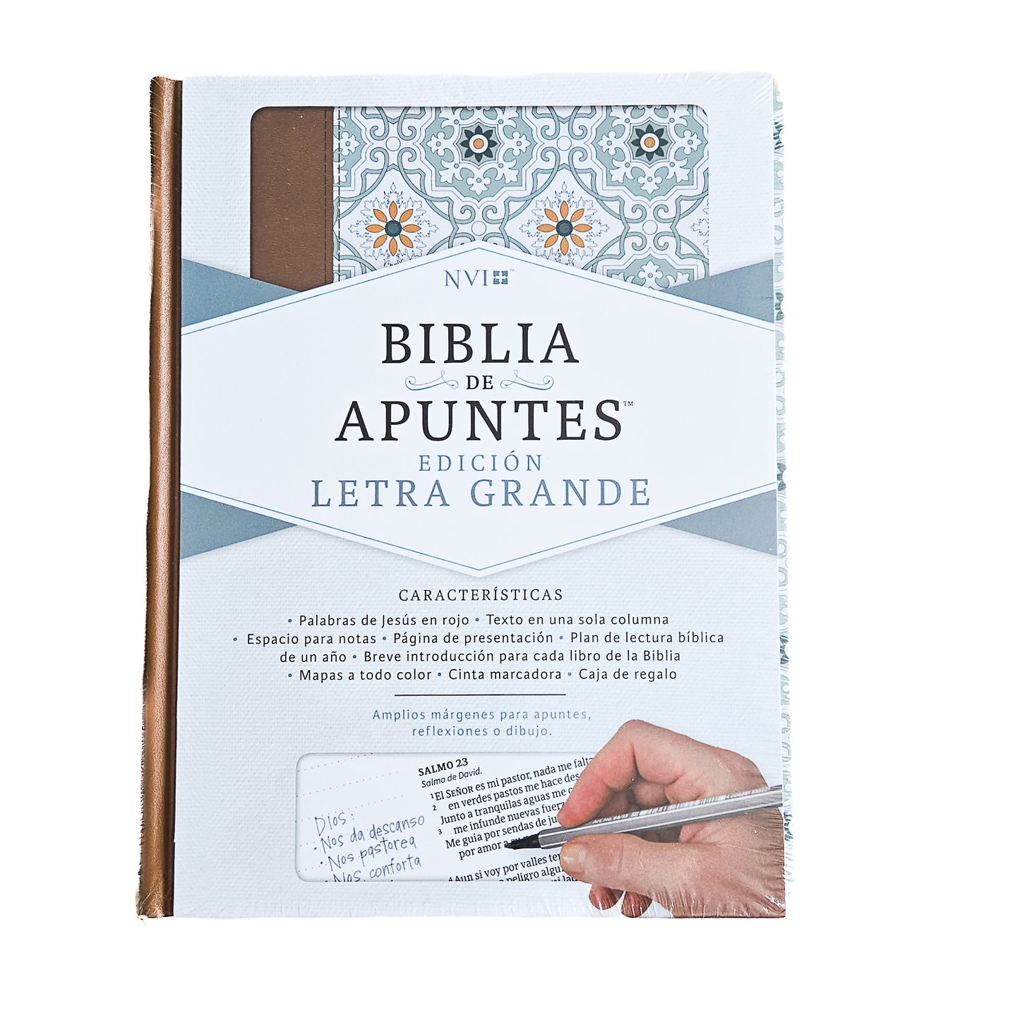 Biblia Journaling de apuntes edición letra grande