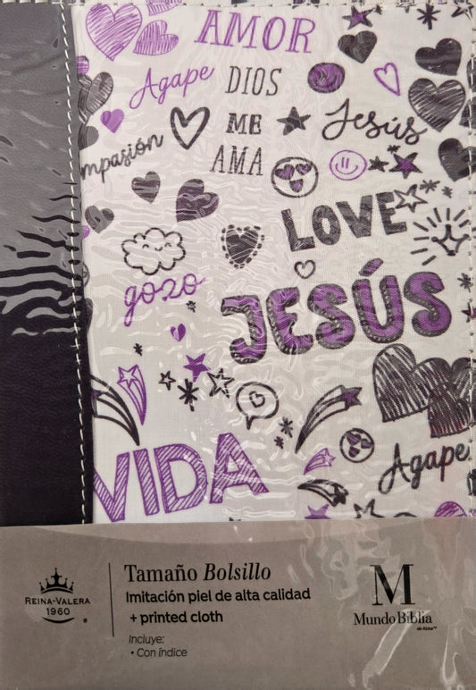 Biblia RV60 MB Violeta Jesús