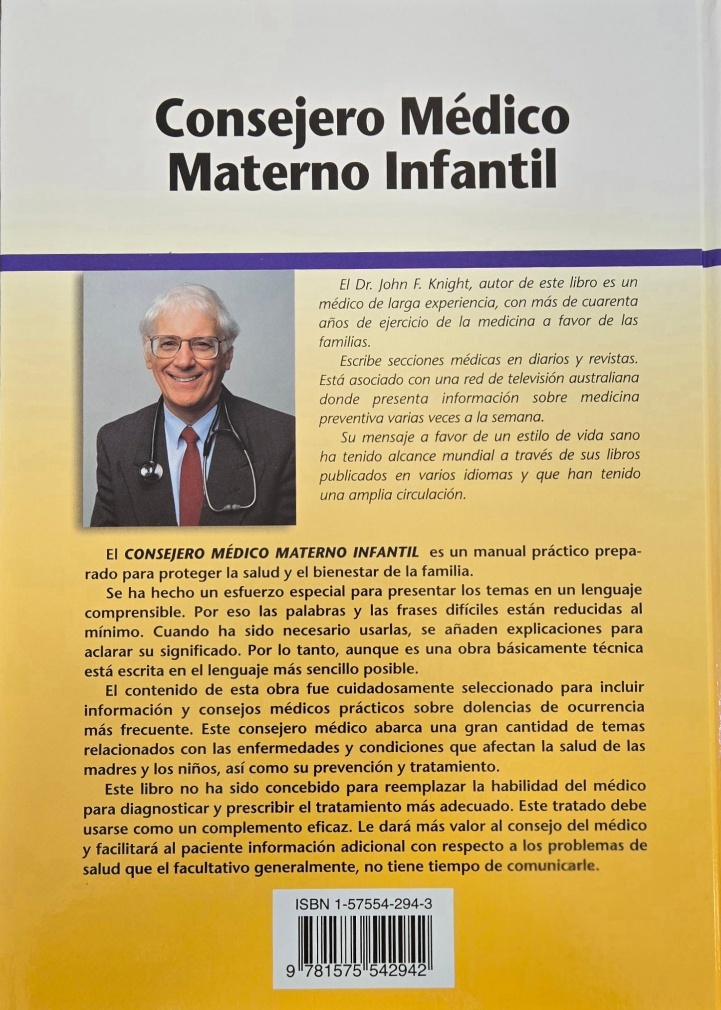 Consejero médico materno infantil