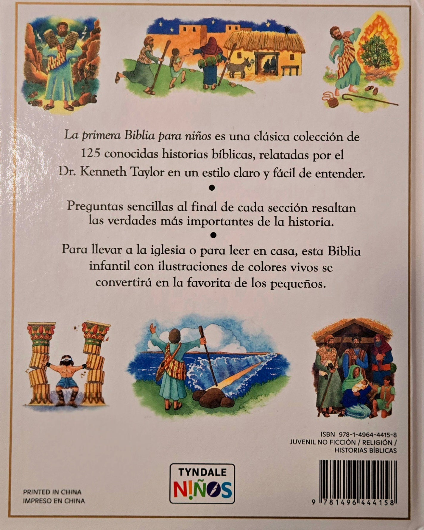 La primera biblia para niños