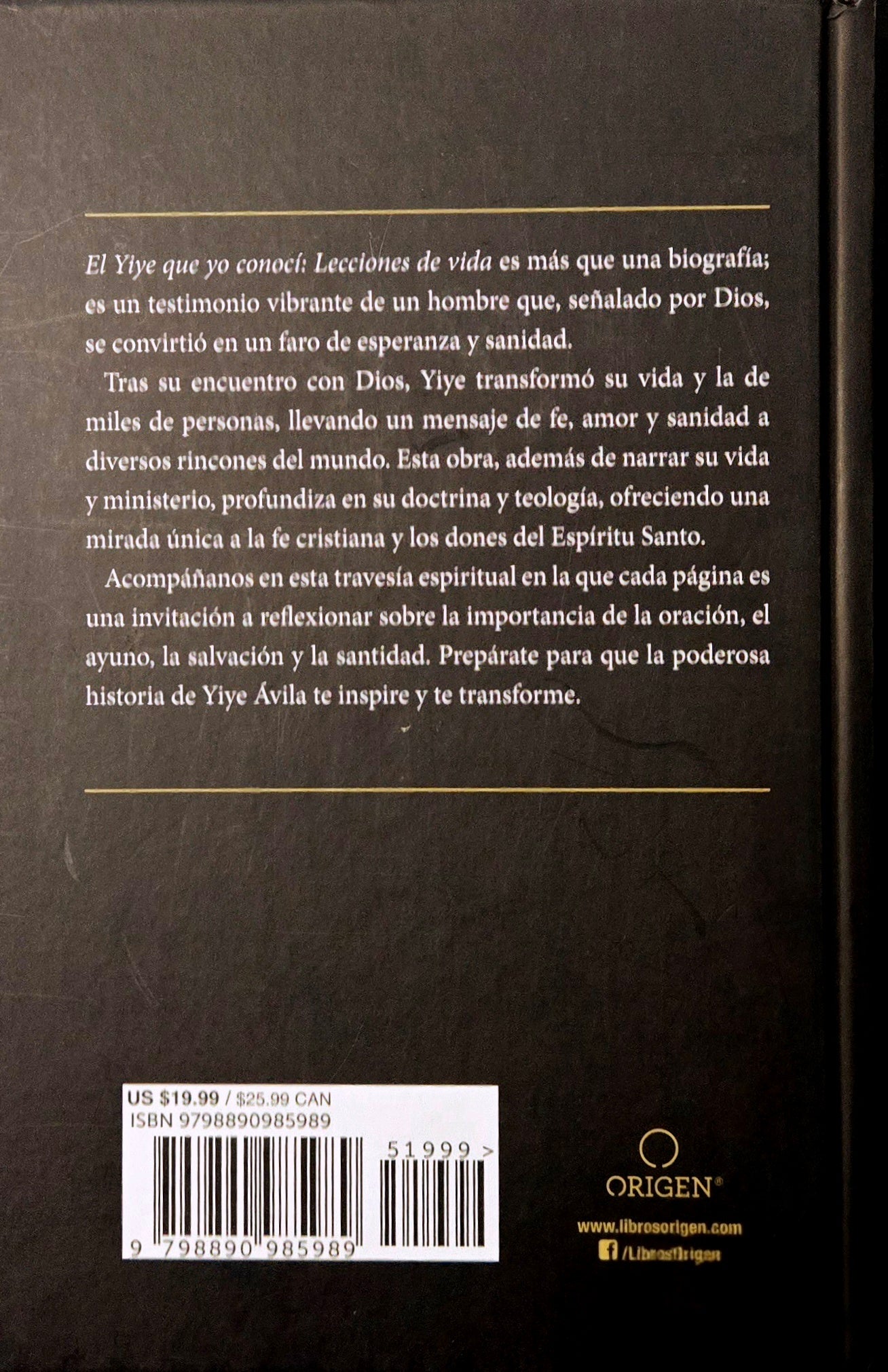 El Yiye que yo conocí