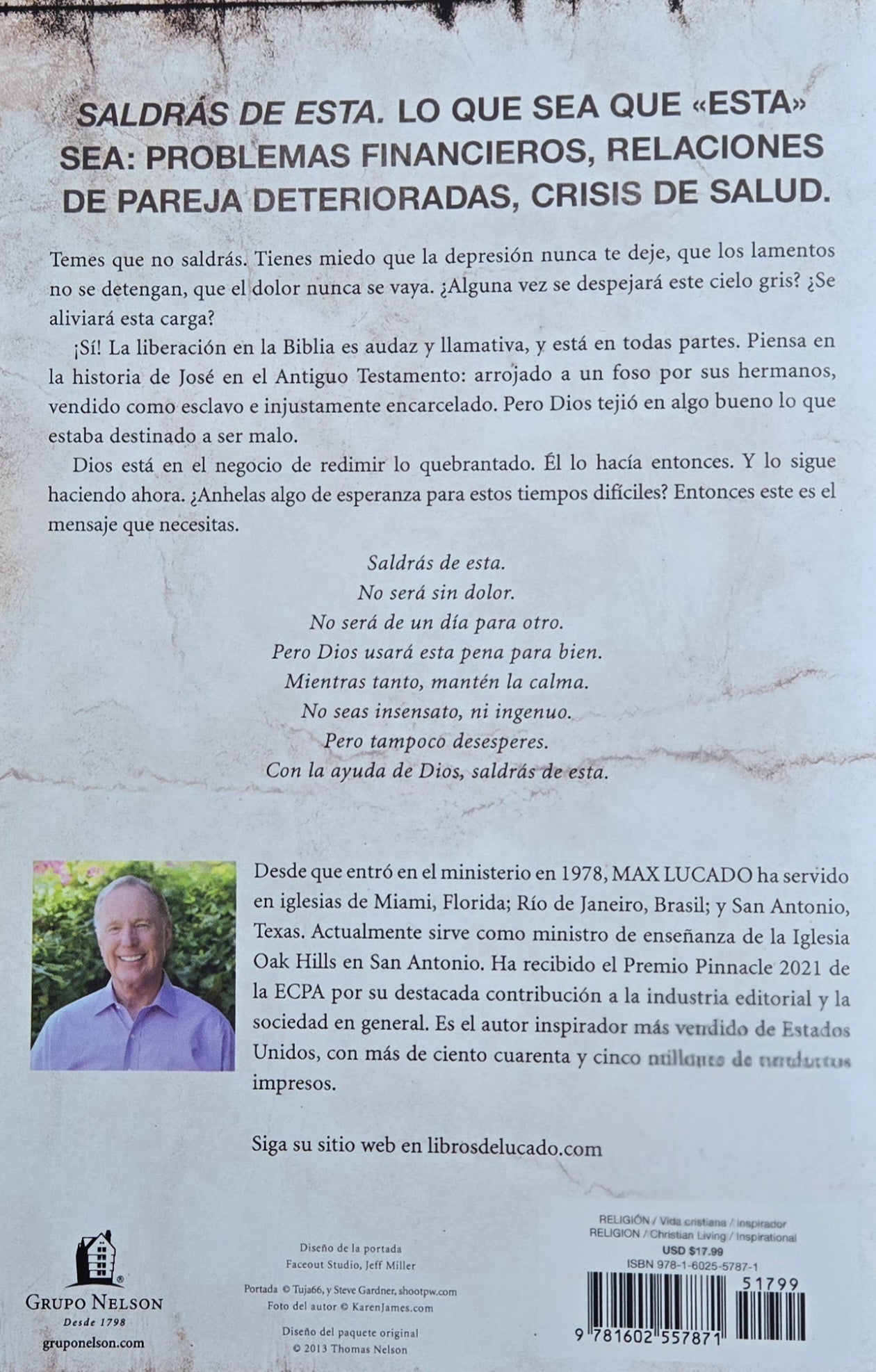 Saldrás de esta