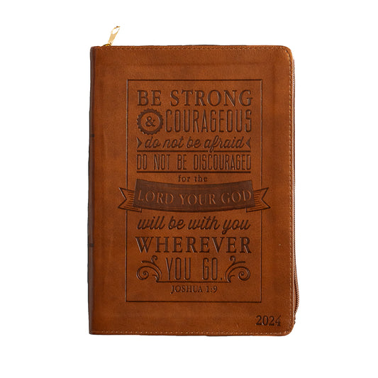 Be strong & courageous Journal 2024