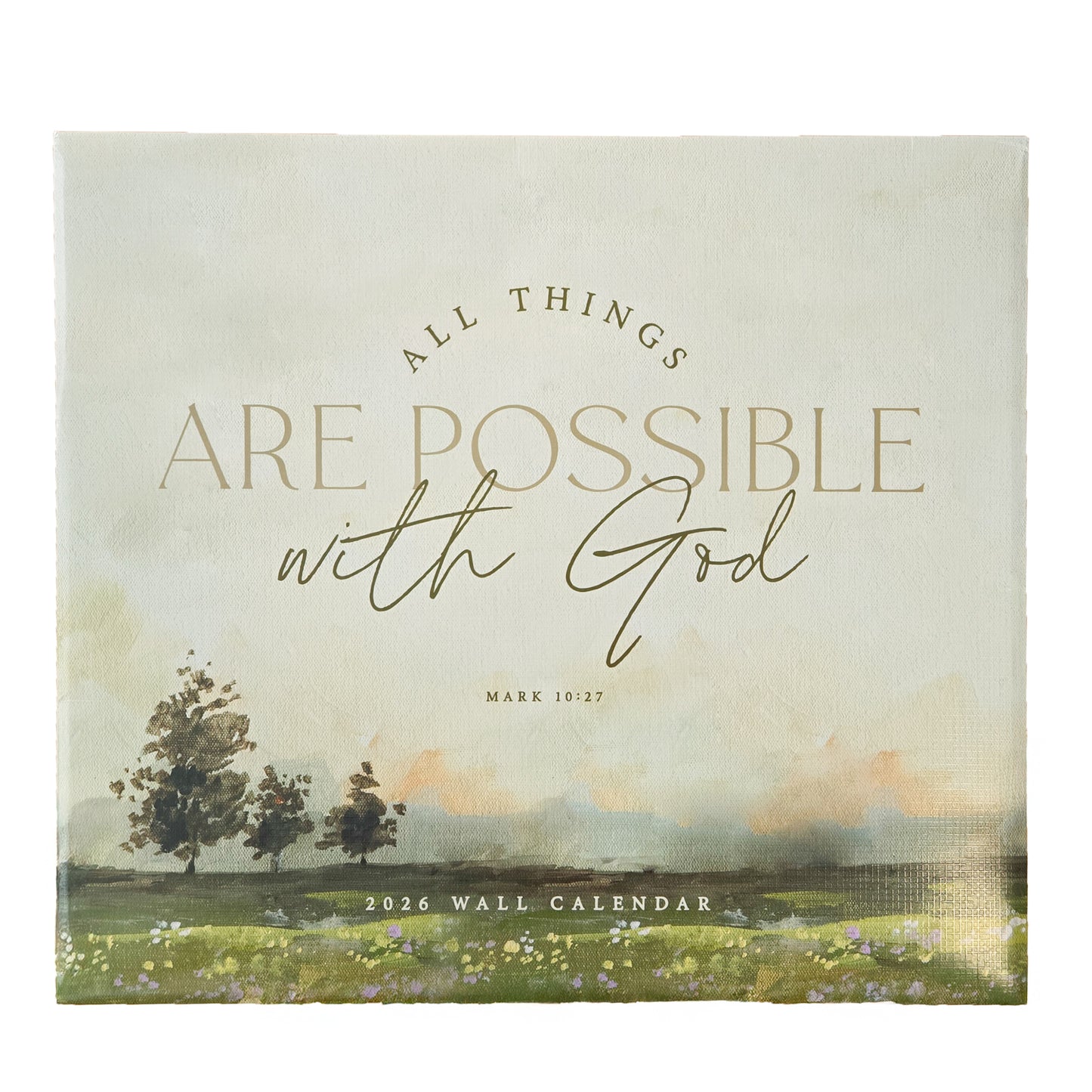 All things are possible with God 2026 Calendar