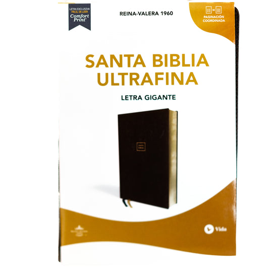 Santa Biblia Ultrafina RV60 letra gigante